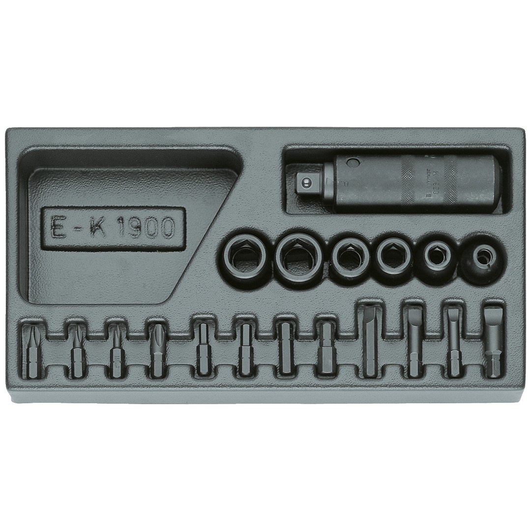 Gedore Schraubenlöser-Sortiment 1/2 in 1/3 ES-Modul