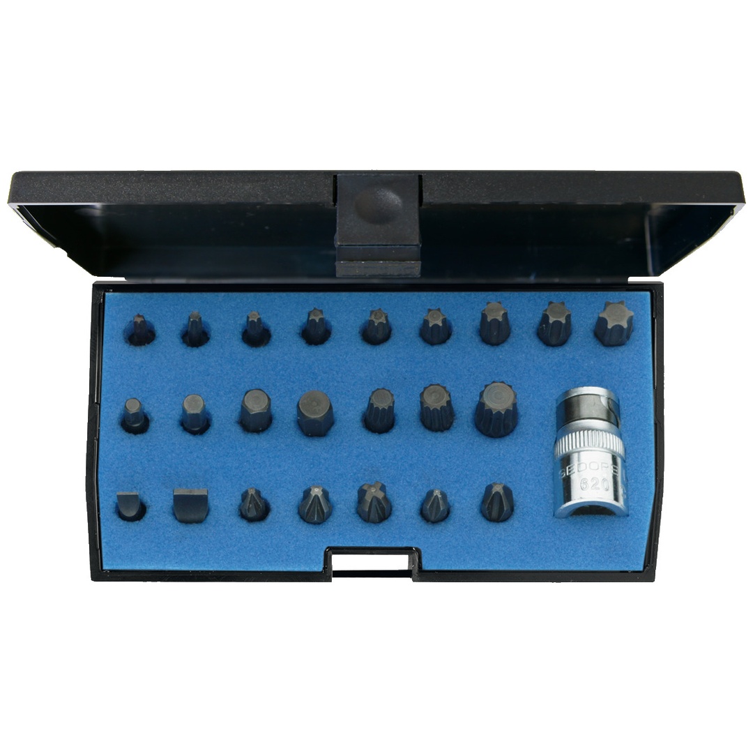 Gedore Schraubendreherbit-Set 1/4, 24-tlg.