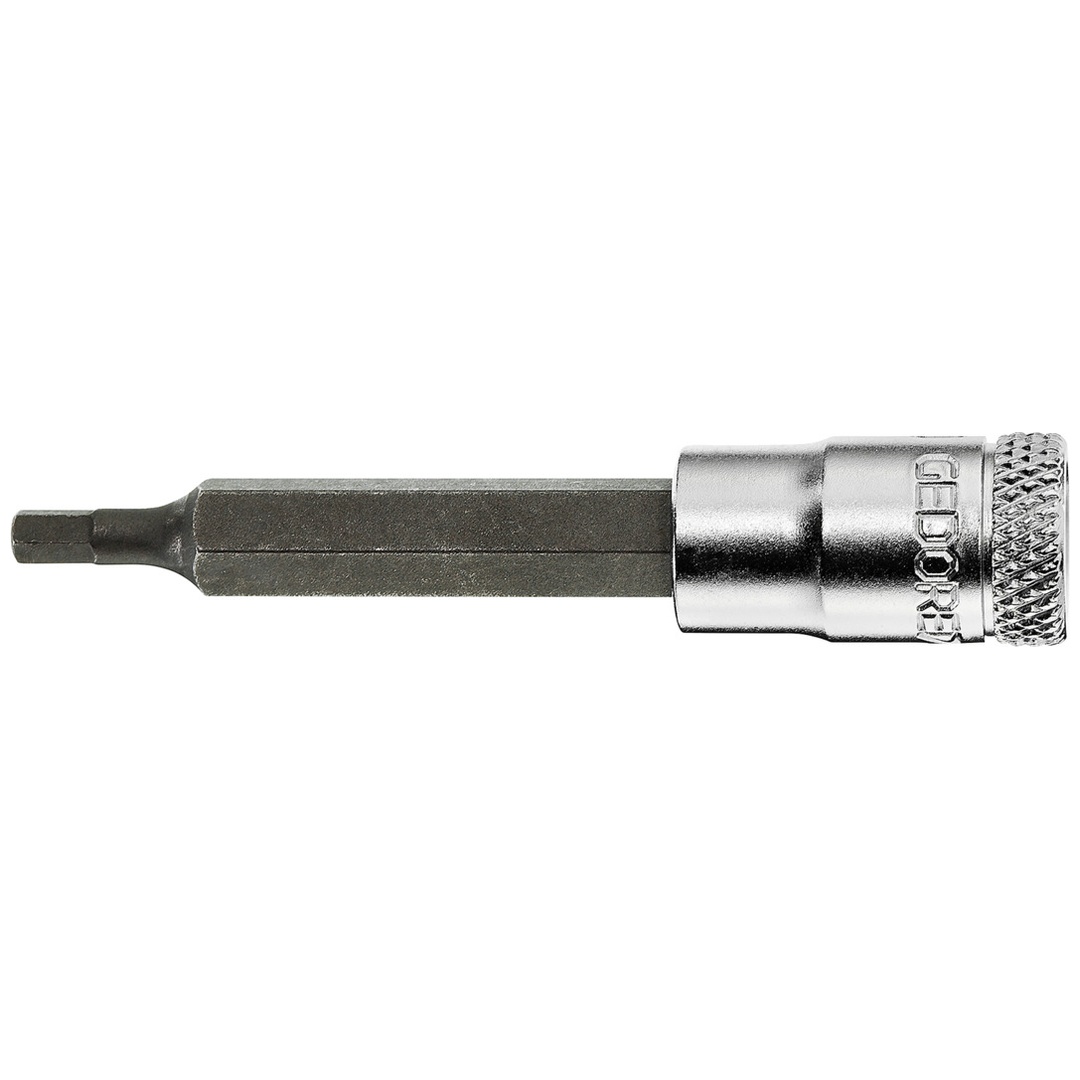 Gedore Schraubendrehereinsatz 1/4 lang Innen-6-kant 4 mm