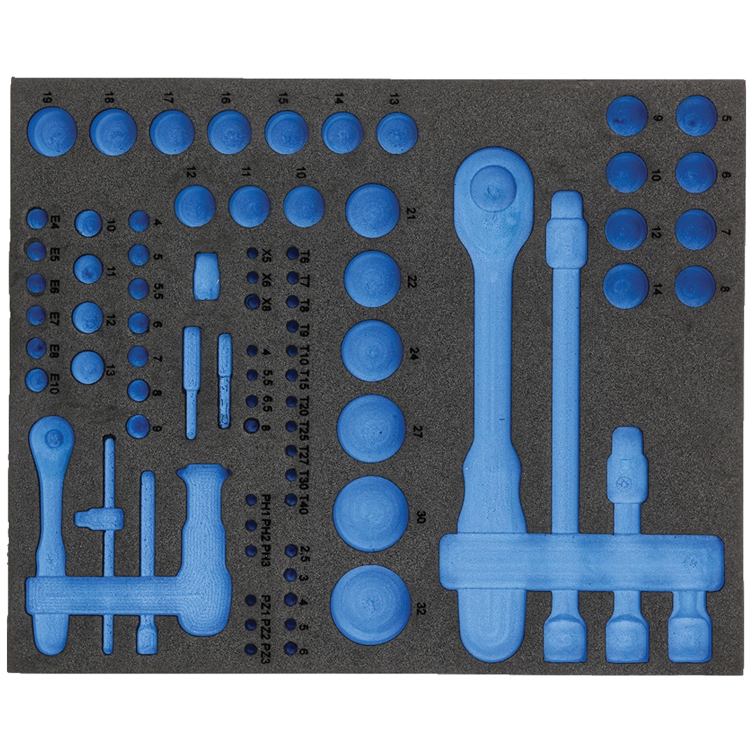 Gedore Check-Tool-Modul leer, Art.Nr. 2957256