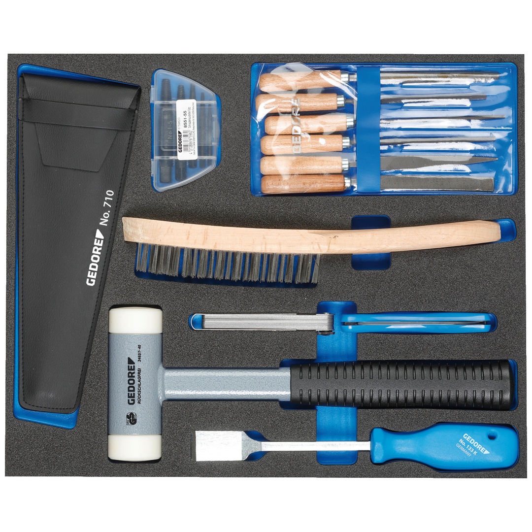 Gedore Werkzeugsortiment in 2/4 Check-Tool-Modul, Art.Nr. 2957507