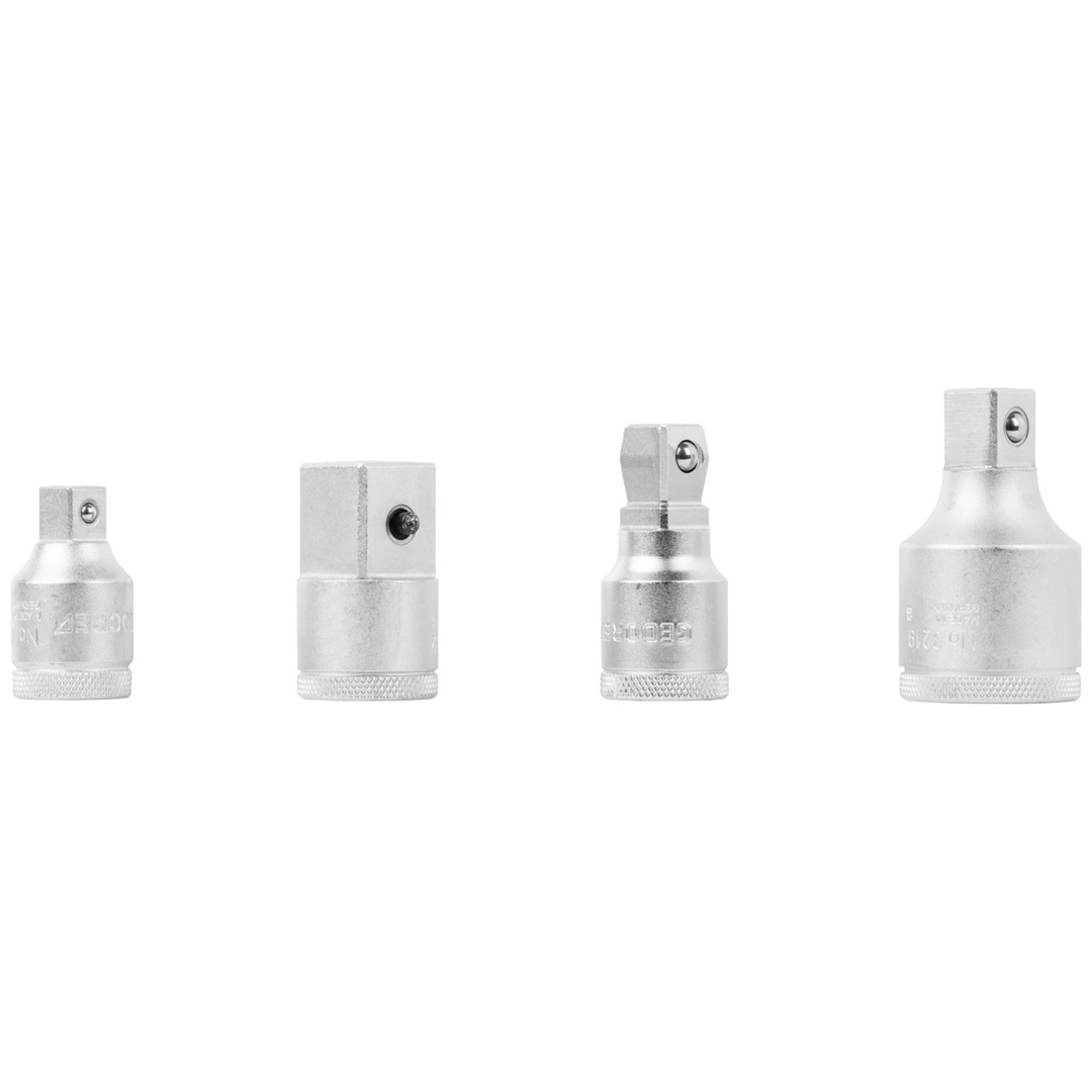 Gedore Adapter-Satz 3/8-3/4 + Verlängerung 1/2 4-tlg.