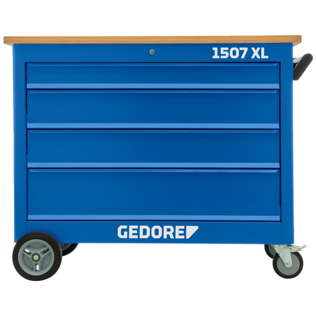 Gedore Rollwerkbank mit 4 Schubladen