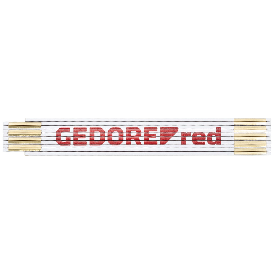 Gedore Holzgliedermaßstab 2m Kl.III Buche