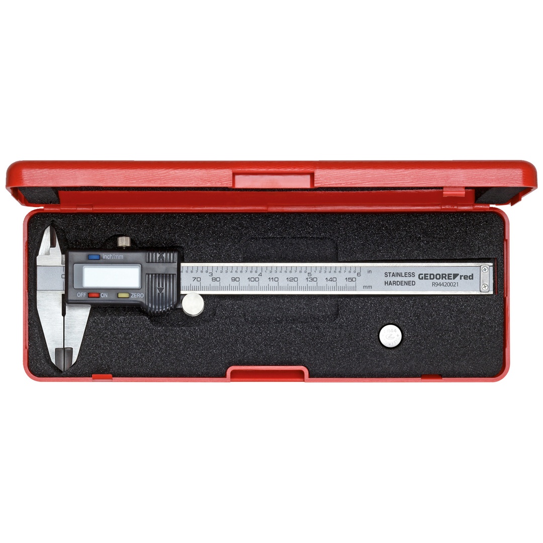 Gedore Messschieber digital 153 mm mm/inch