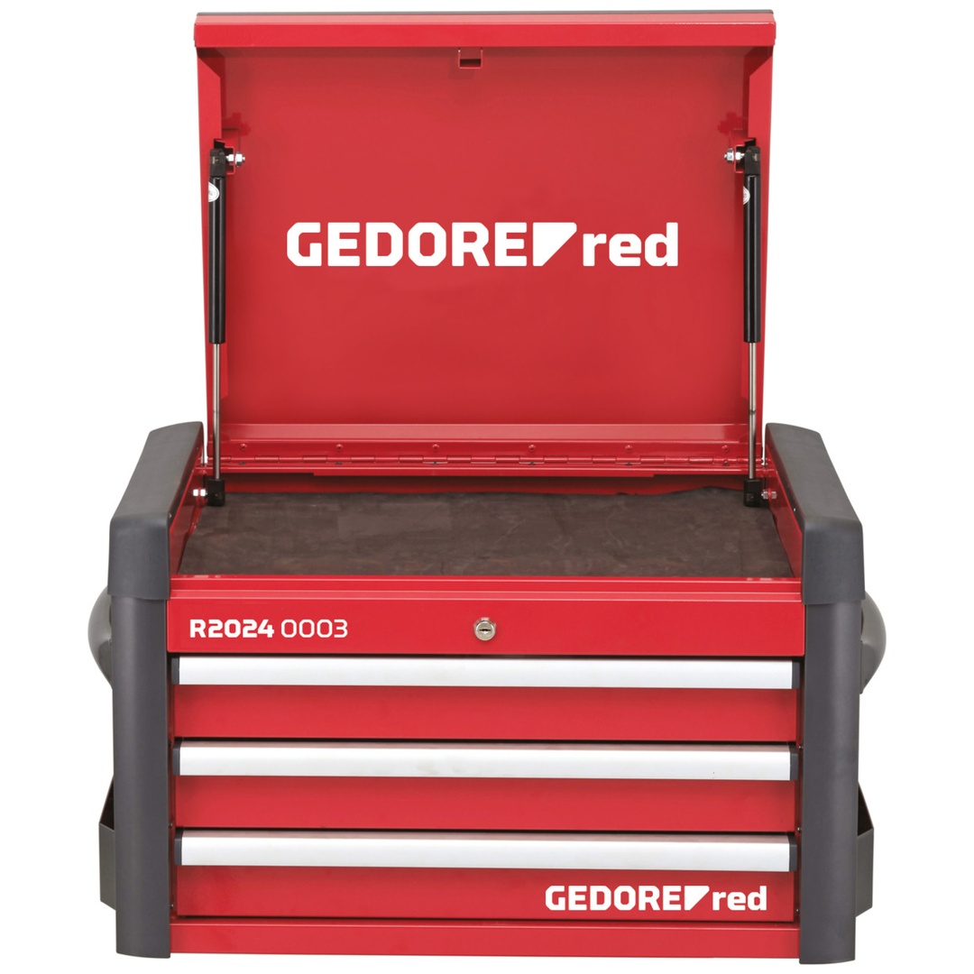 Gedore Werkzeugtruhe WINGMAN 3 Schubladen 446x724x470 mm
