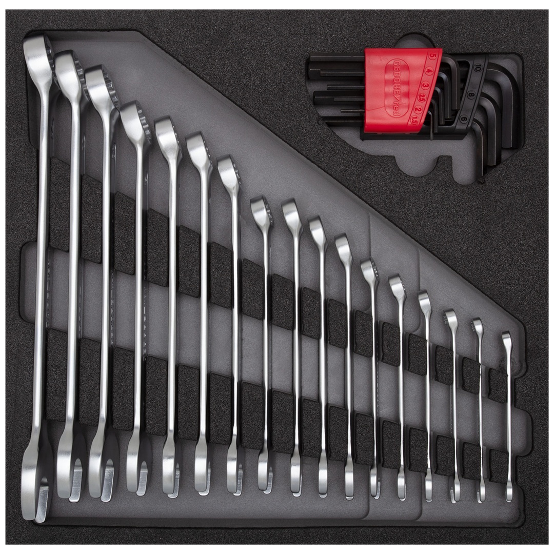 Gedore Ringmaulschlüssel-Satz 4/6 CT-Modul 26-tlg.