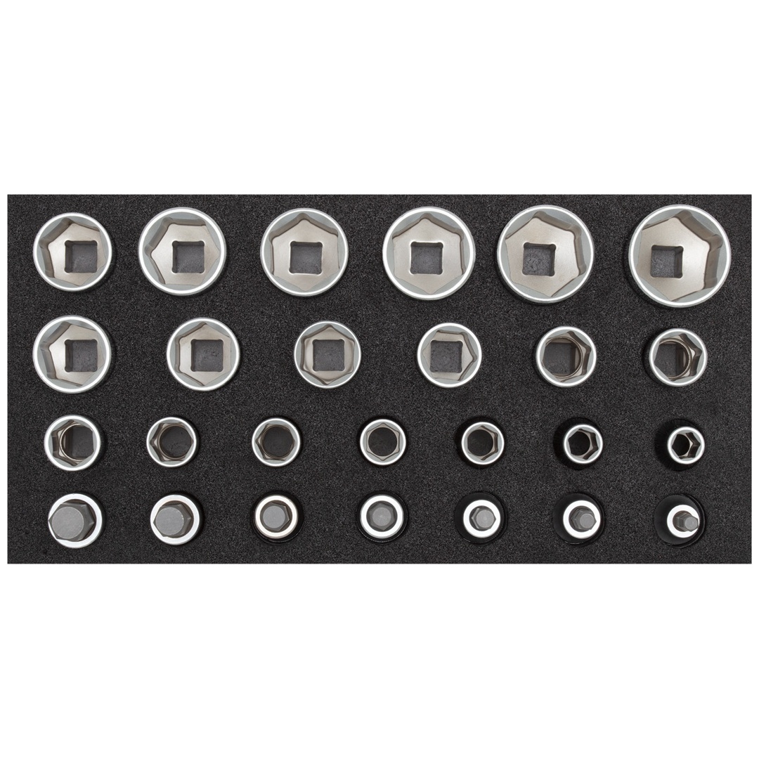 Gedore Steckschlüssel-Satz 1/2 2/6 CT-Modul 26-tlg.