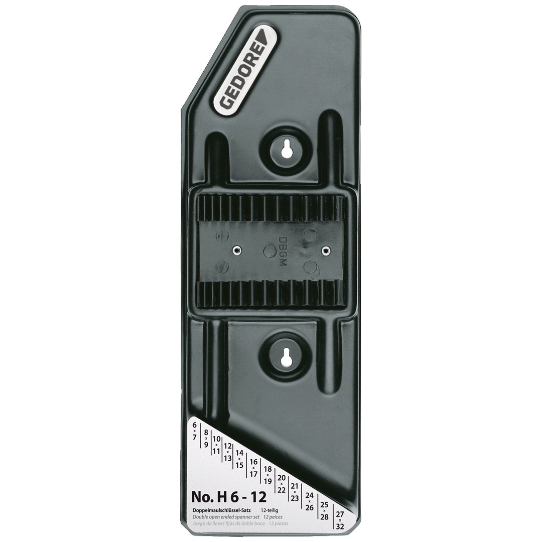 Gedore Plastikhalter leer für 12 Schlüssel No. 6
