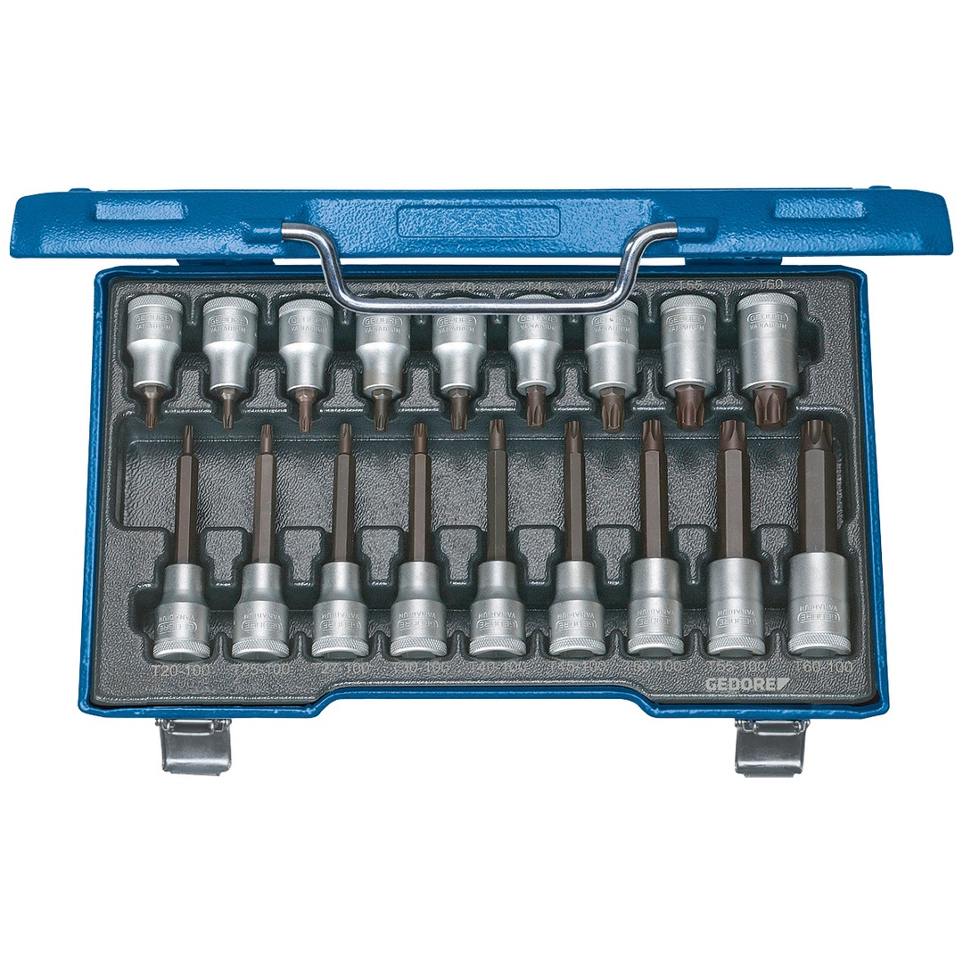 Gedore Schraubendreher-Satz 1/2 18-tlg. TX T20-60
