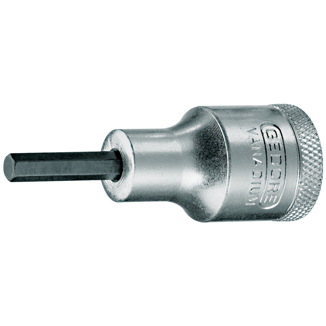 Gedore Schraubendrehereinsatz 1/2 Innen-6-kant 4 mm