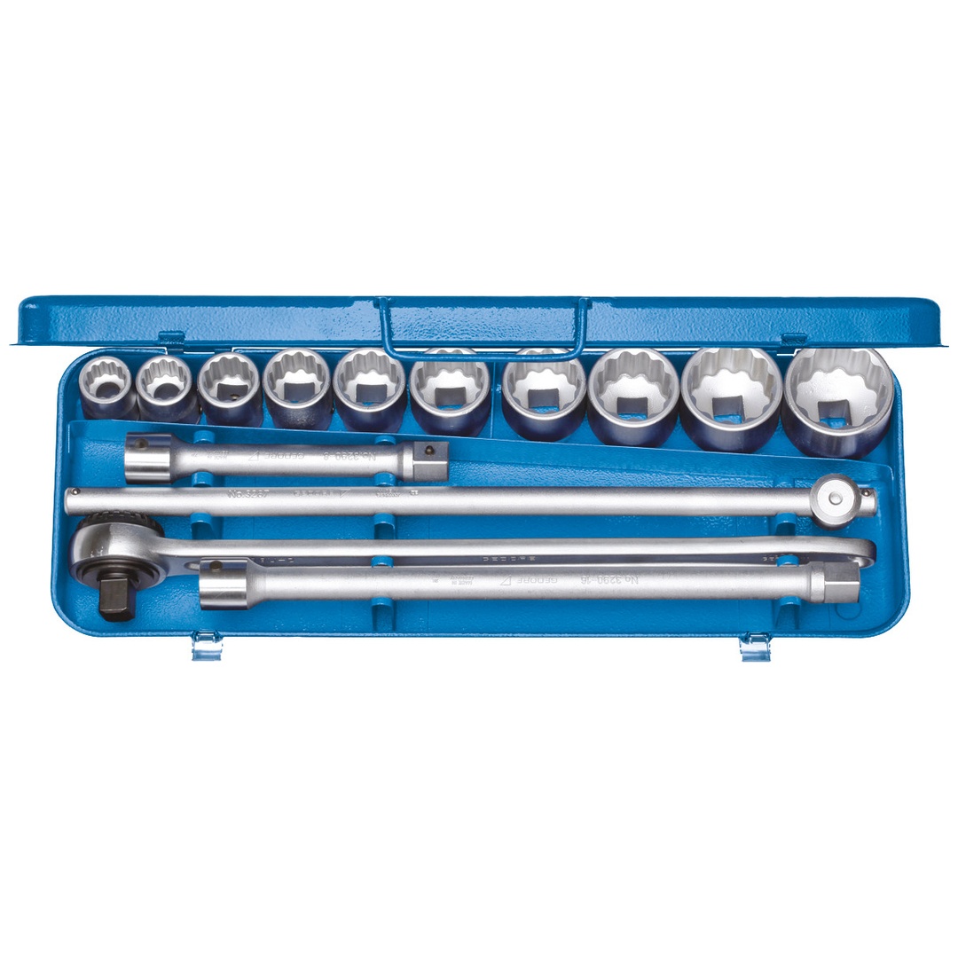 Gedore Steckschlüssel-Satz 3/4 14-tlg. UD 15/16-2