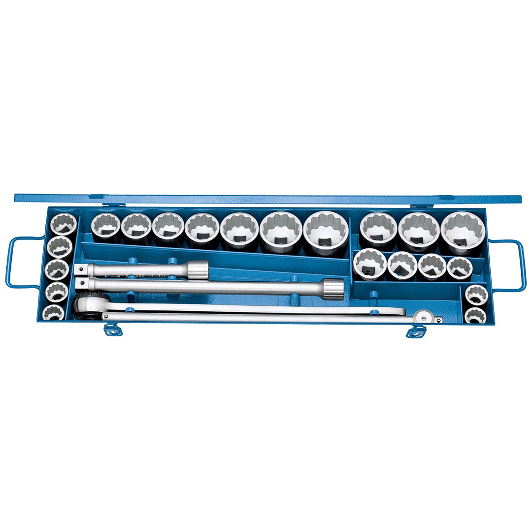 Gedore Steckschlüssel-Satz 3/4 25-tlg. UD-Profil mm+ZOLL