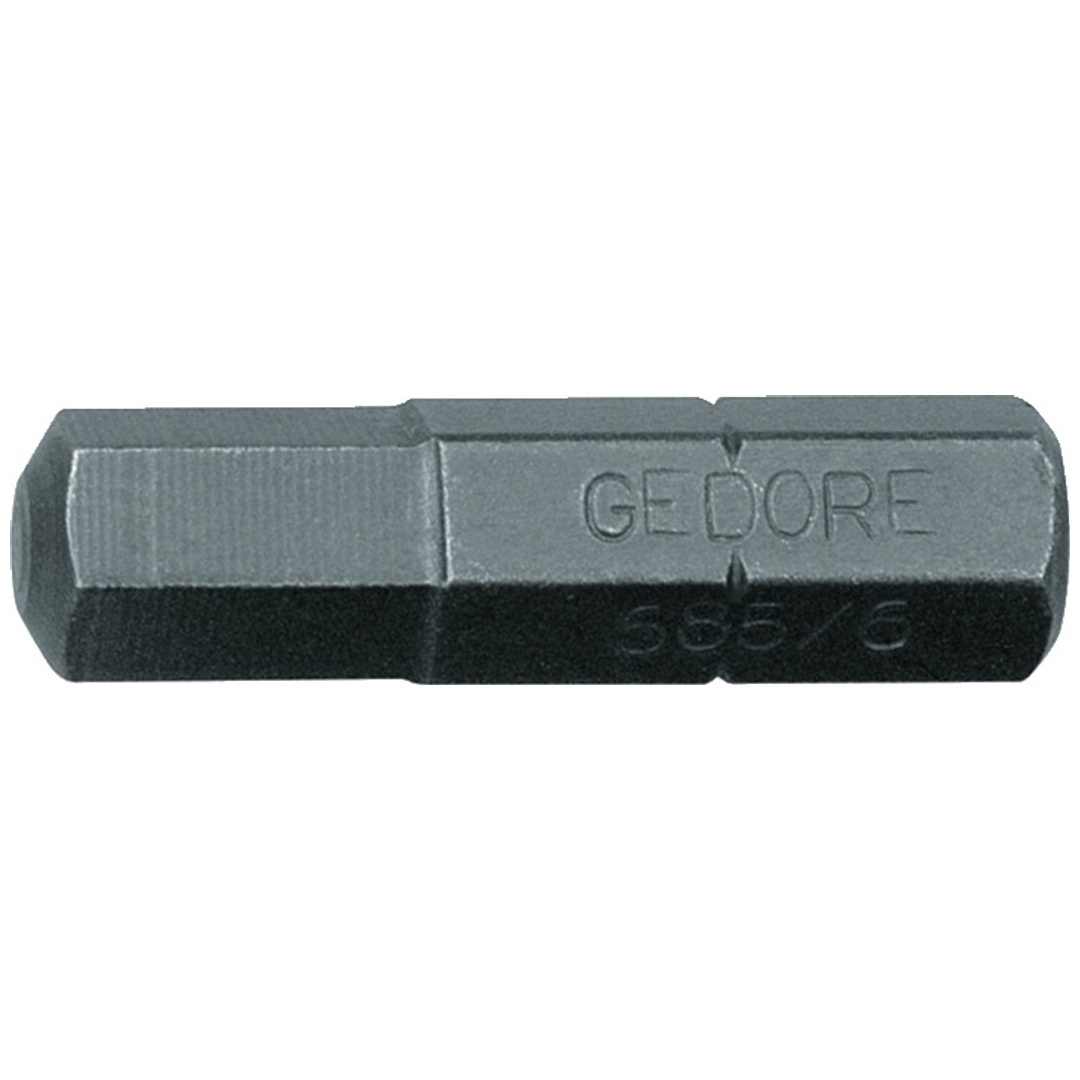 Gedore Schraubendreherbit 1/4, Vorteilspack 10-tlg., Innen-6-kant 5 mm