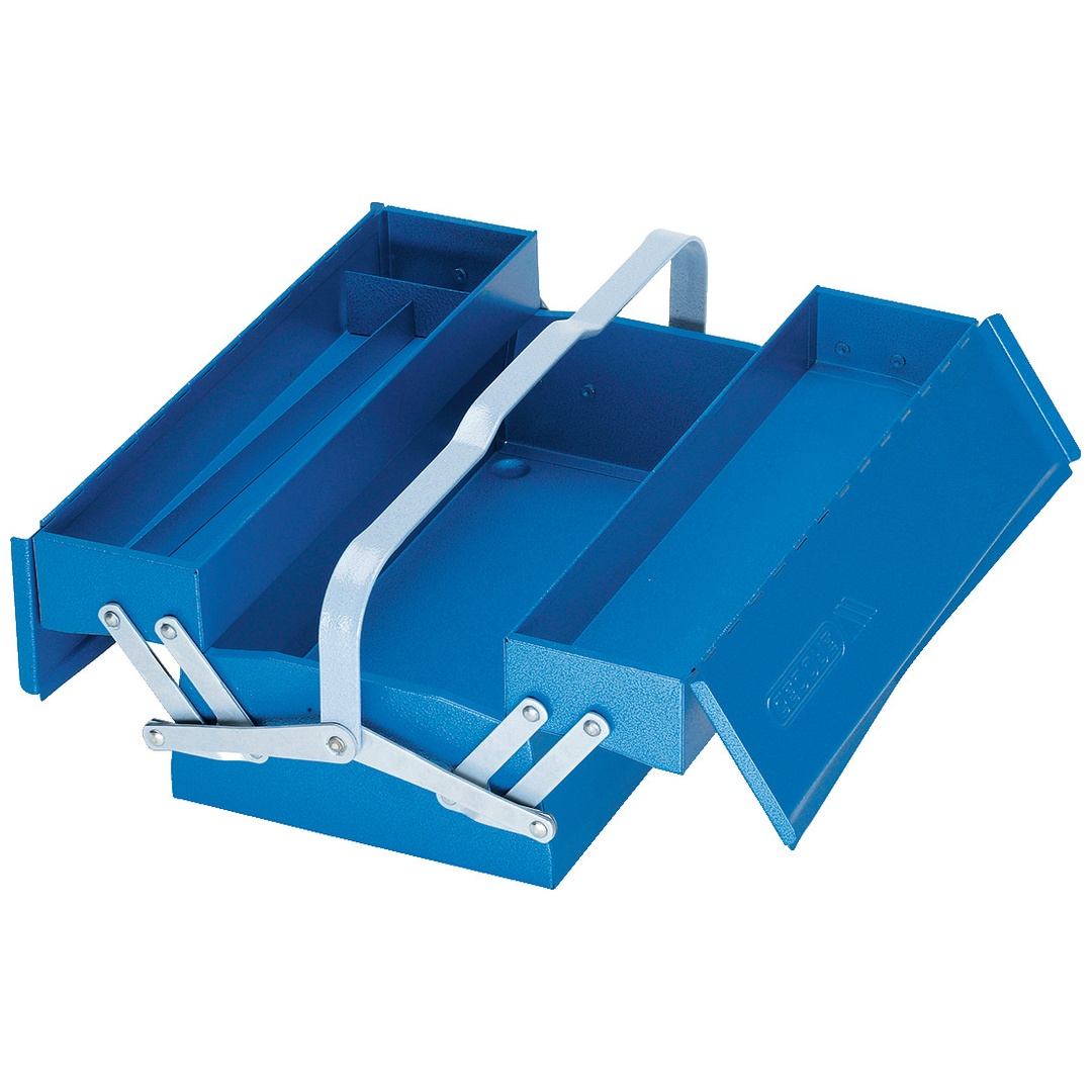 Gedore Werkzeugkasten, leer, 3 Fächer, 160x420x225 mm
