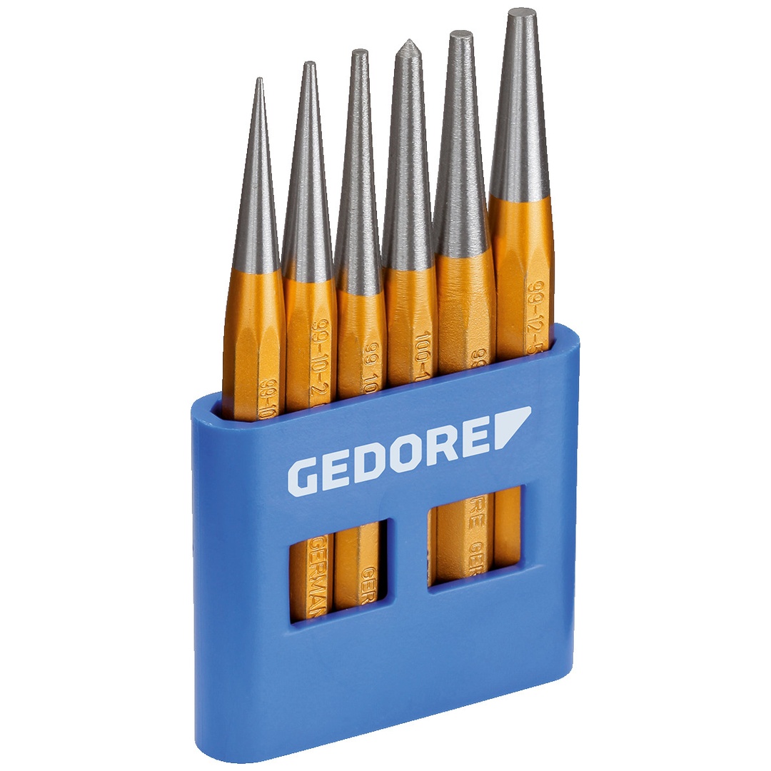Gedore Durchtreiber-Satz 6-tlg. im PVC-Halter