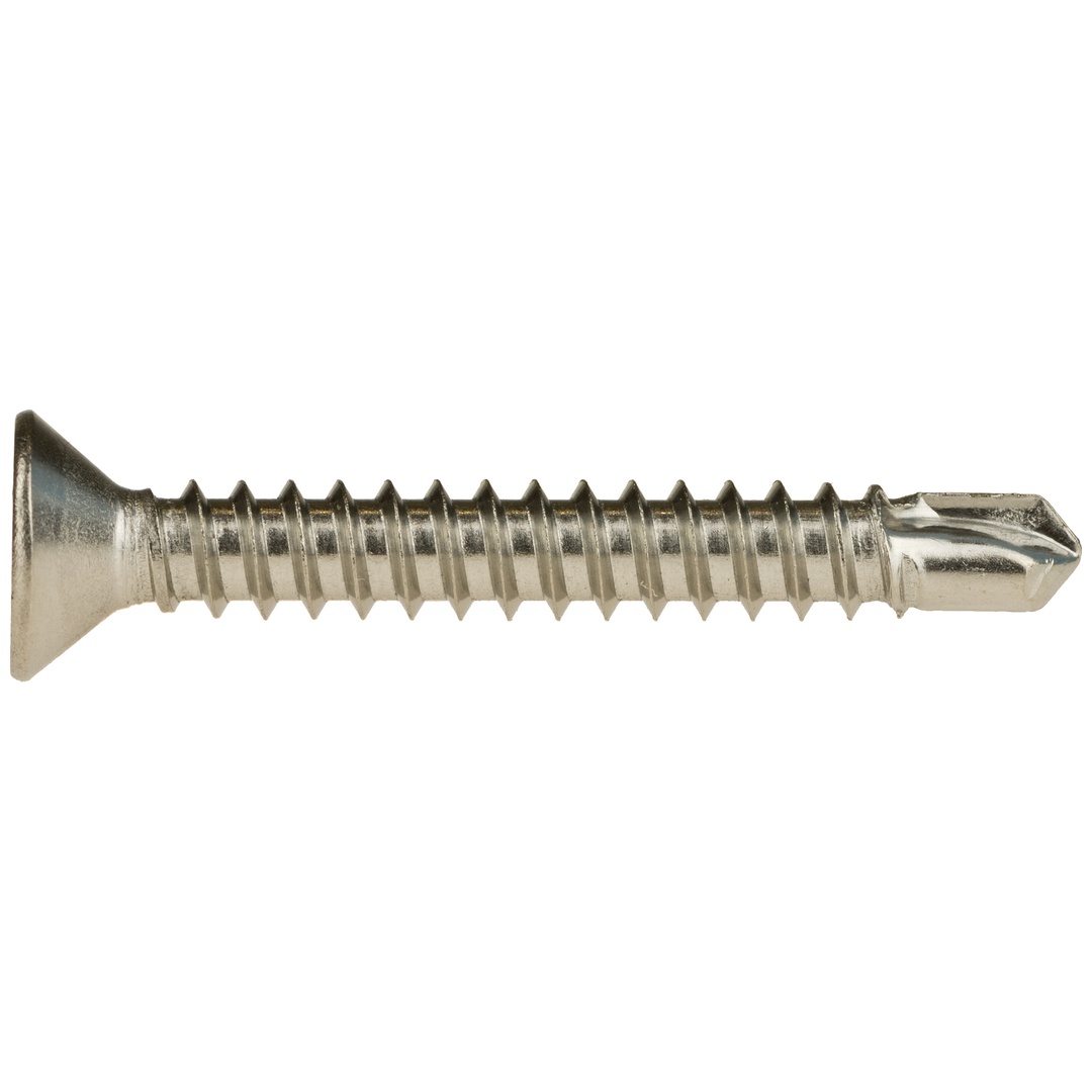 Reidl DIN 7504 Bohrschrauben - Blechgewinde 4,8 x 16, Kreuzschlitz Pozidrive, A2, Form O, Senkkopf