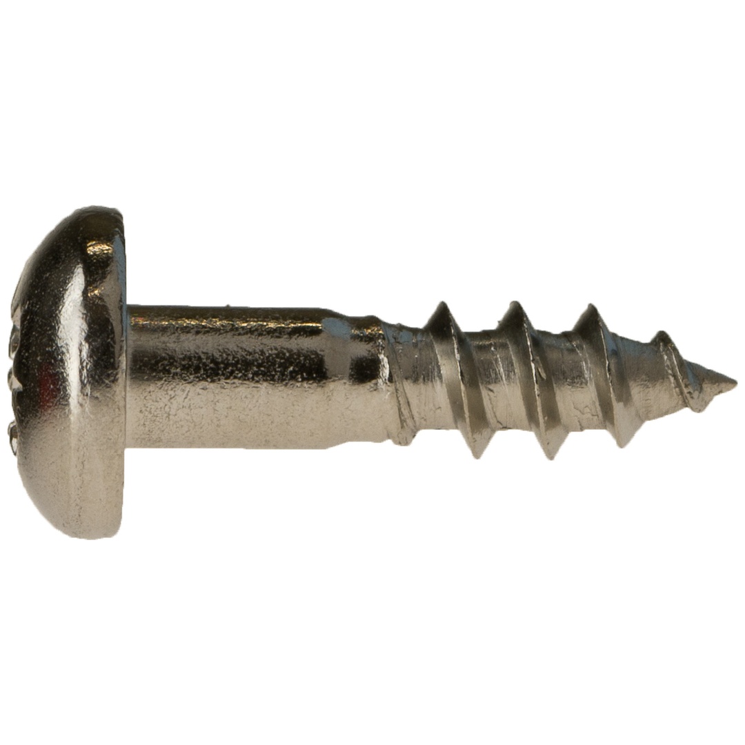 Reidl DIN 7996 Holzschrauben, 3 x 12 A2 blank, Linsenkopf mit Kreuzschlitz