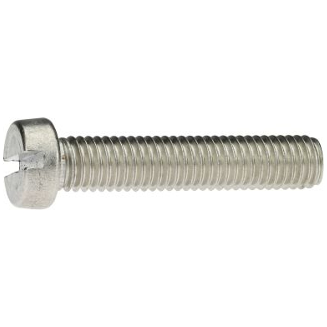 Reidl DIN 84 Zylinderschrauben mit Schlitz 3x4mm Edelstahl A4 blank