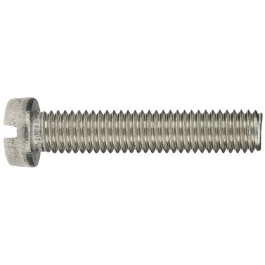 Reidl ISO 1207 Zylinderschraube mit Schlitz M 6 x 75, A4 blank