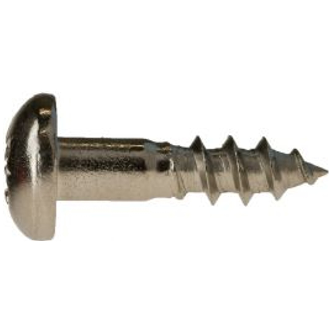 Reidl DIN 7996 Holzschrauben, 4 x 30 A4 blank, Linsenkopf mit Kreuzschlitz