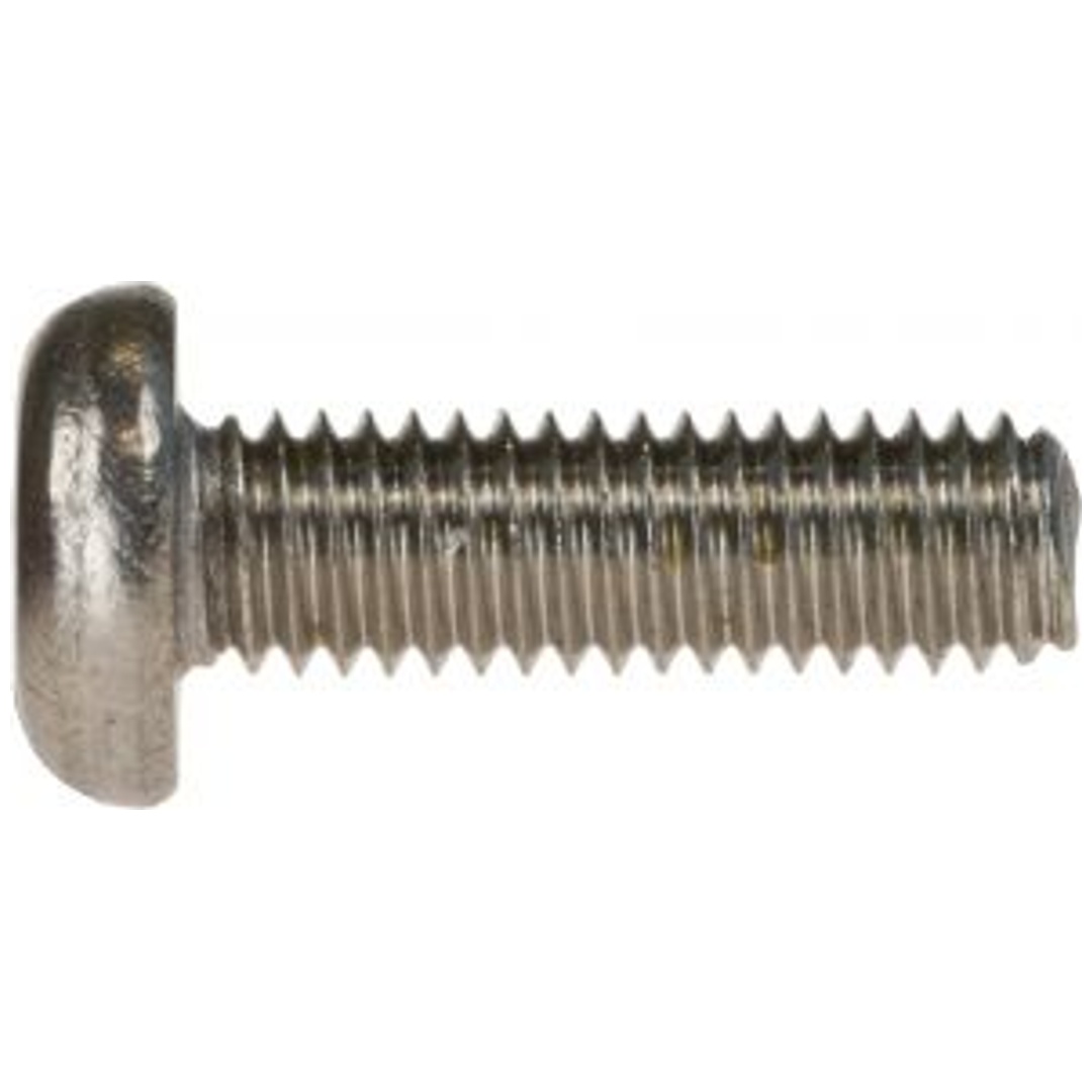 Reidl DIN 85 Flachkopfschrauben mit Schlitz M 3 x 22, A4 blank
