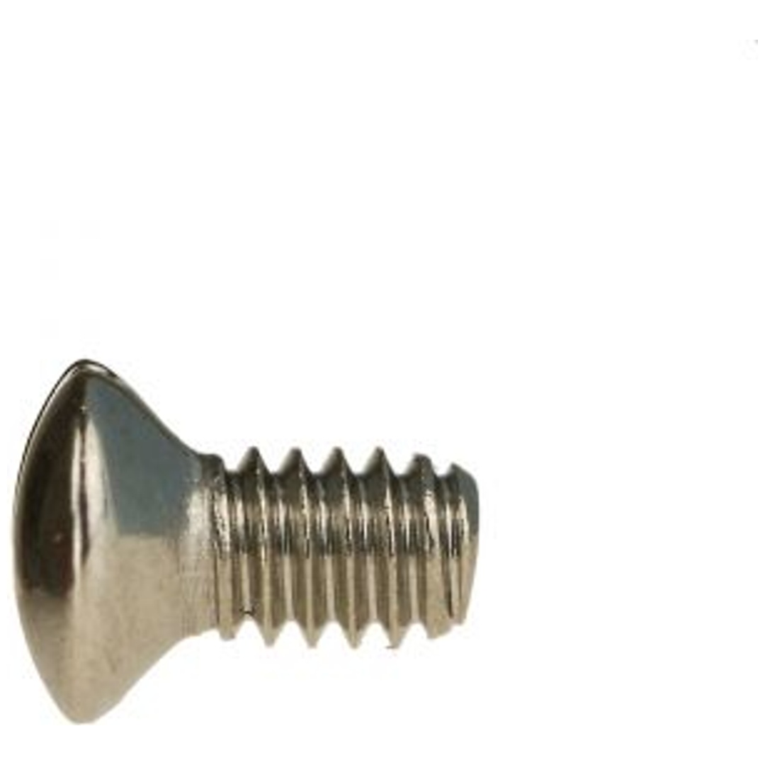 Reidl DIN 964 Linsensenkschraube mit Schlitz M 4 x 12, Messing verchromt