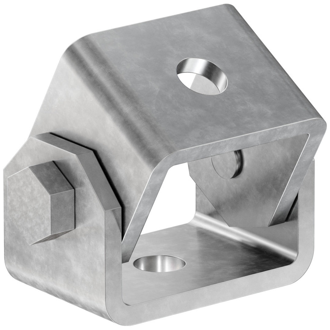 Fischer Universalgelenk FUH 13 fvz, Stahl S235JR
