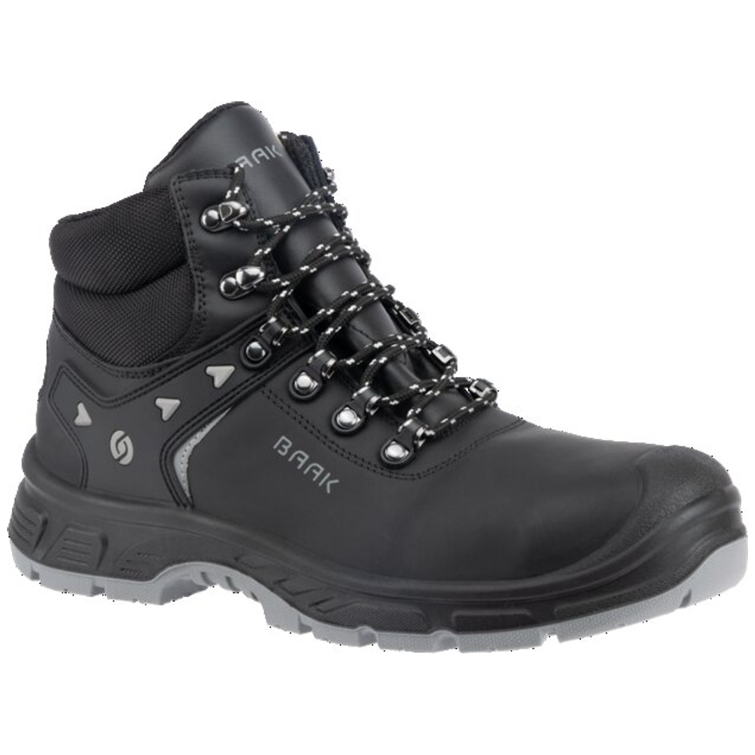 Baak Sicherheitsstiefel 218023 S3S HEINRICH2 S3S FO LG SR ESD 45 schwarz
