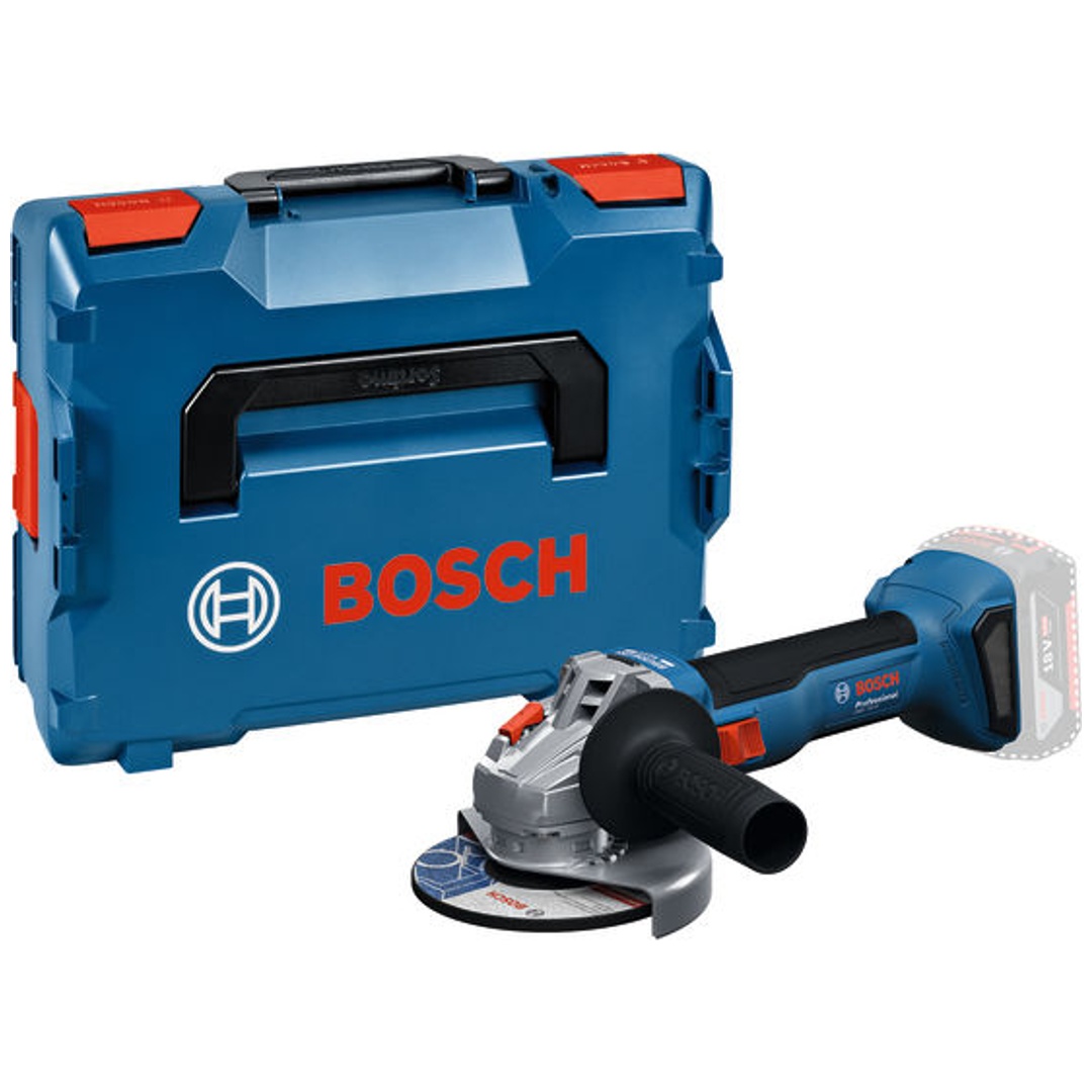 Bosch Akku-Winkelschleifer GWS 18V-8, incl. Zubehör, L-BOXX