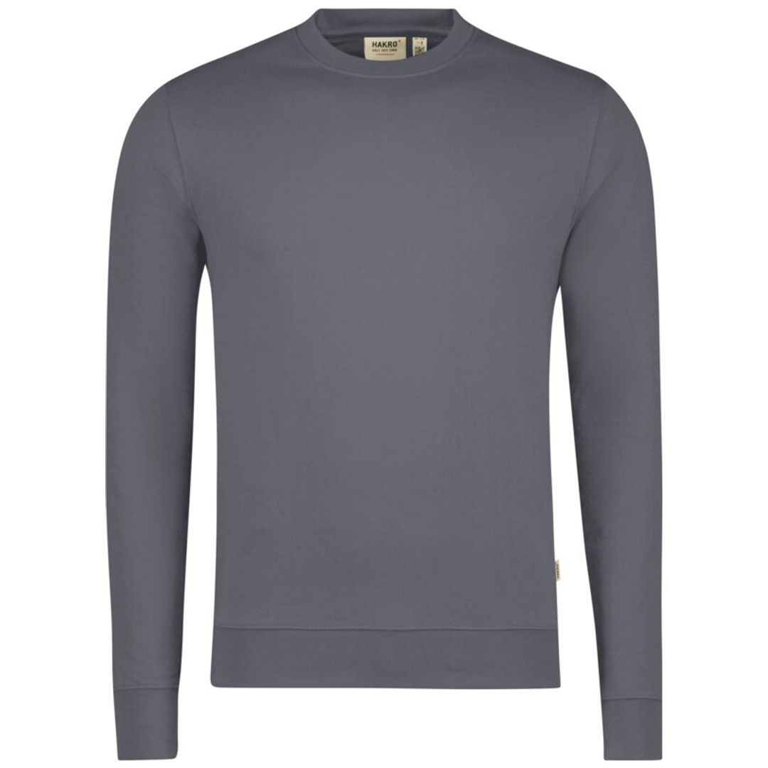 HAKRO Sweatshirt ECO #550 Gr. L anthrazit