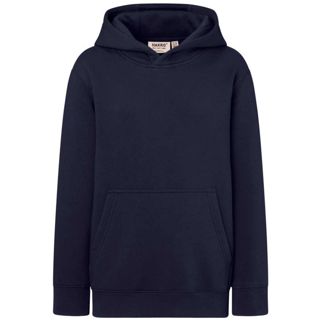 HAKRO Kinder Kapuzen-Sweatshirt #562 Gr. 110/116 tinte