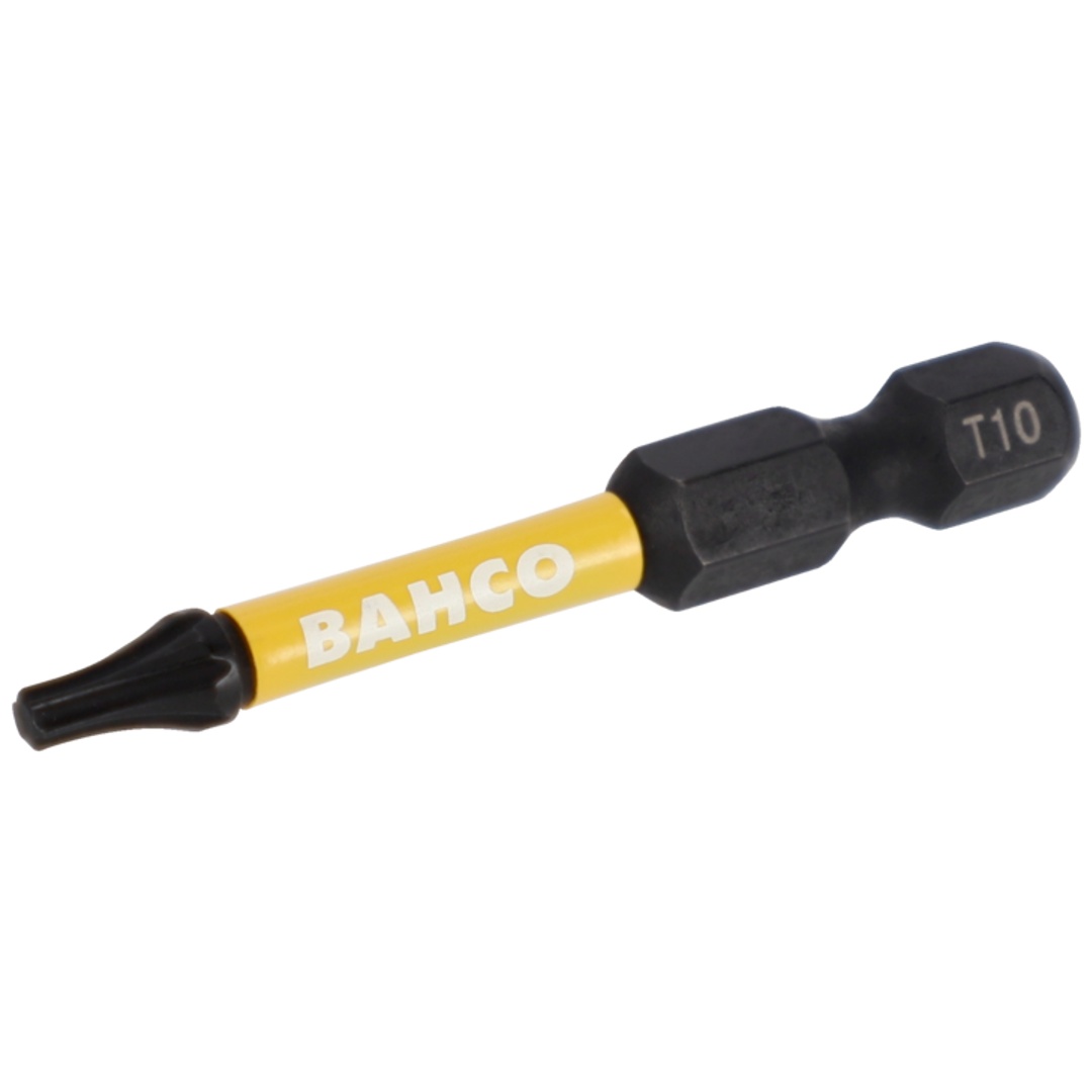 Bahco 1/4 Torsion Bits für TX Schrauben T27 x 50 mm - 10 Stk. pro Blisterpackung