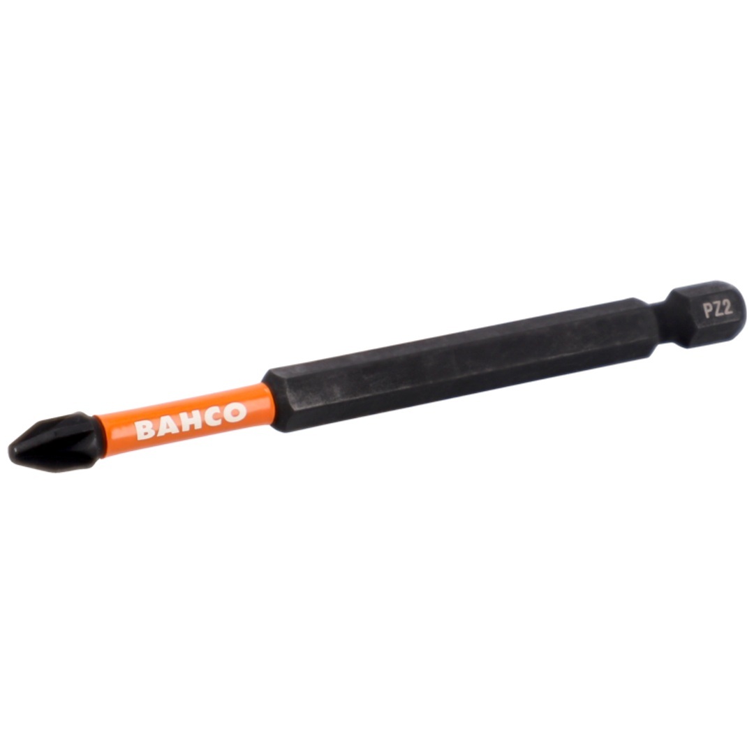 Bahco 1/4 Torsion Bits für Pozidriv Schrauben 90 mm - PZ3 - 2 Stk./Blisterpackung