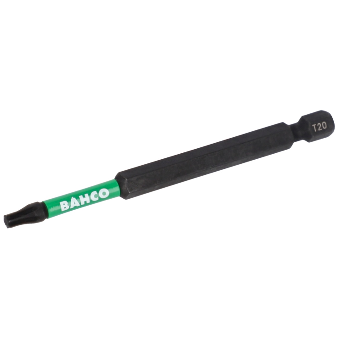 Bahco 1/4 Torsion Bits für TX T25 Schrauben 90 mm - 2 Stk. pro Blisterpackung