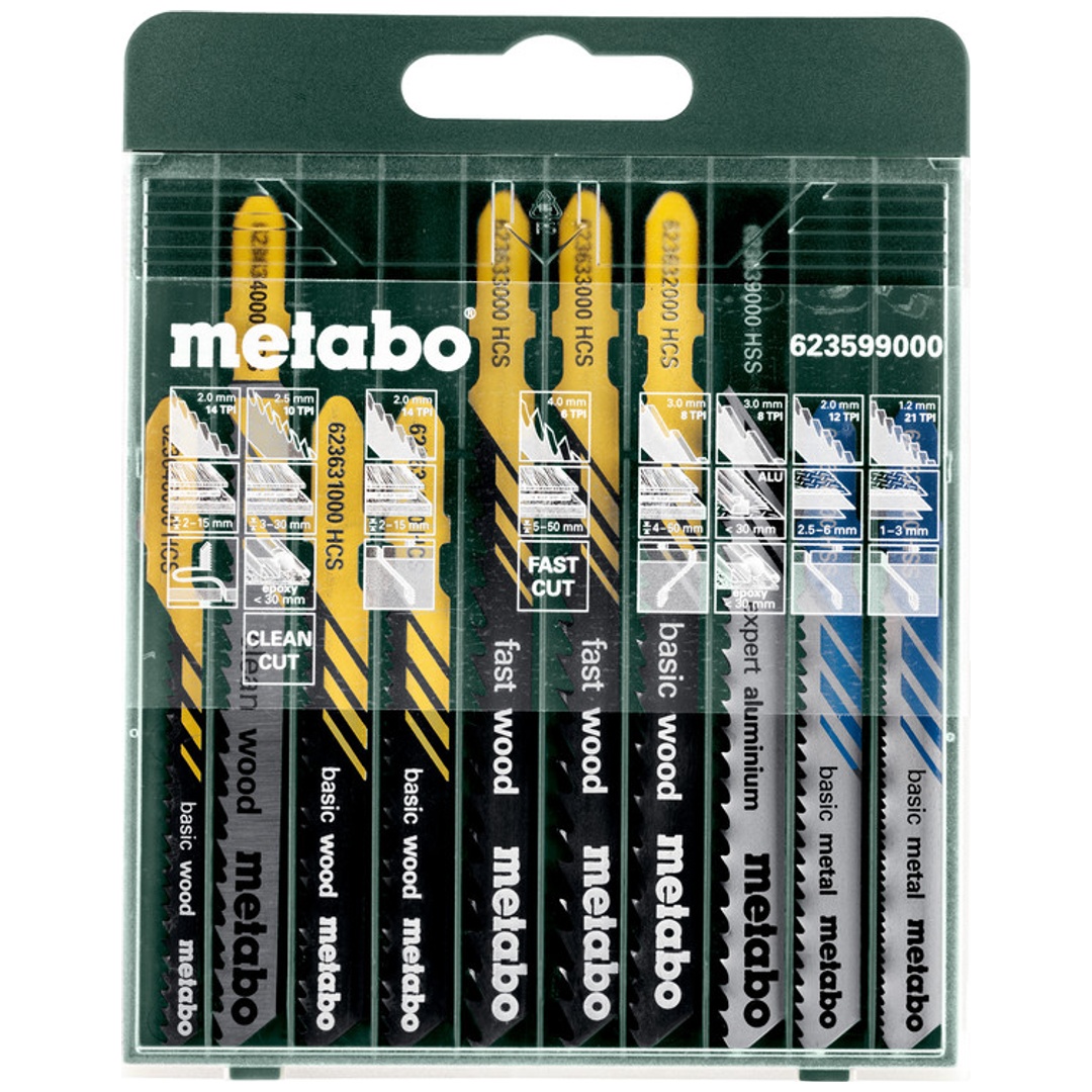 Metabo Stichsägeblattsortiment - SP 10-tlg.