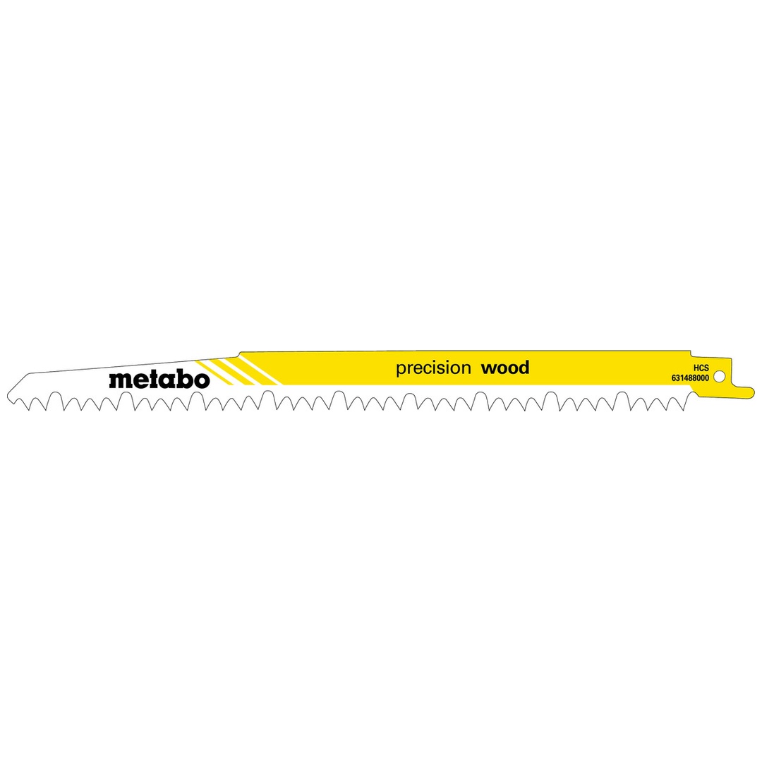 Metabo 25 Säbelsägeblätter precision wood 240 x 1,5 mm