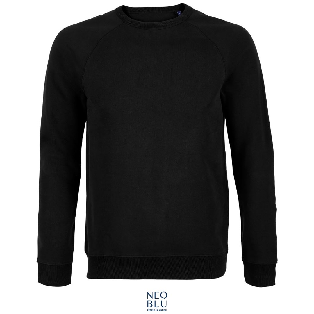 NEOBLU Cotton Classics-24.3194 Herren Raglan Sweater Gr. S deep black