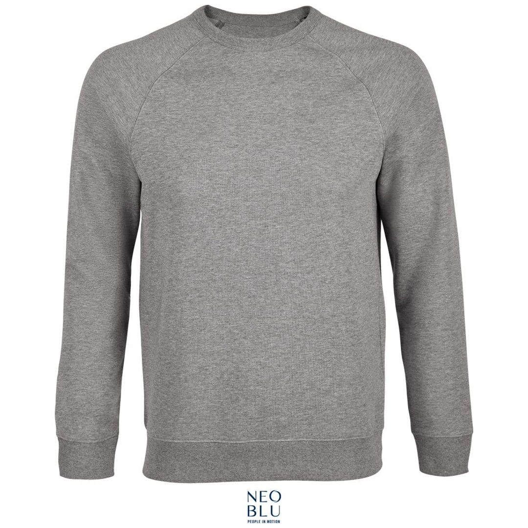 NEOBLU Cotton Classics-24.3194 Herren Raglan Sweater Gr. 3XL grey melange