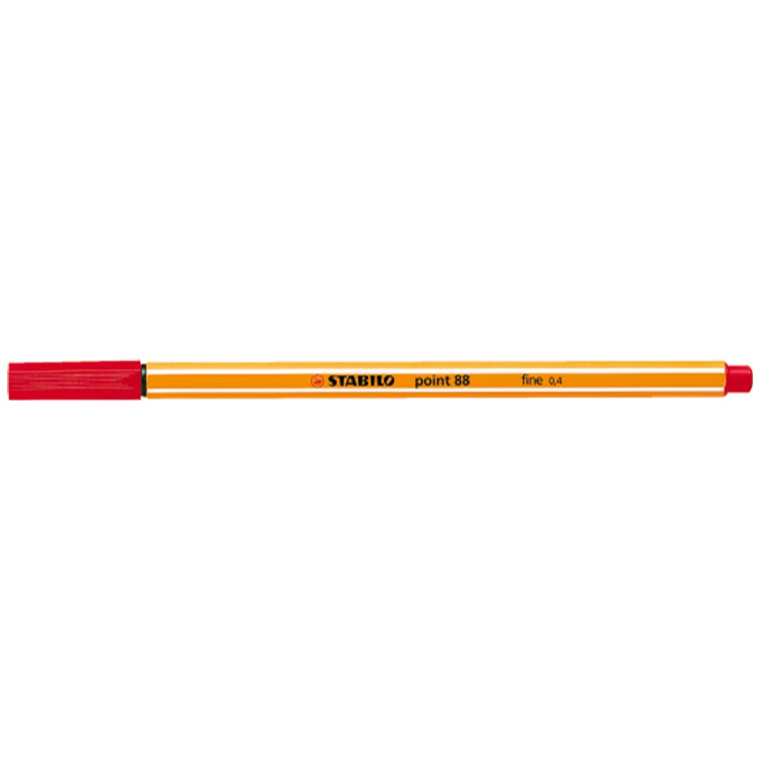STABILO Fineliner point 88 88/40 0,4mm rot