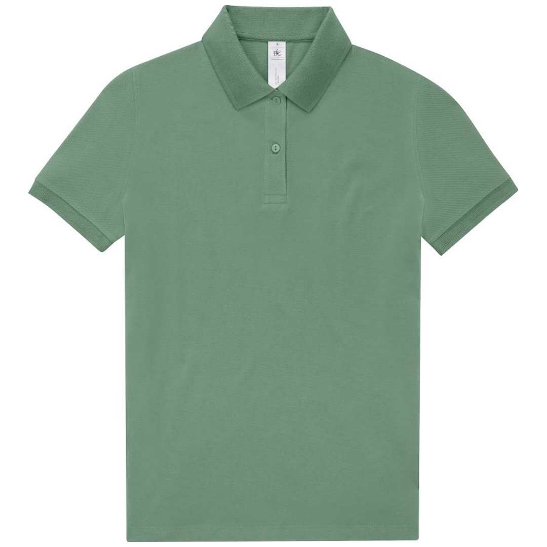Cotton Classics-01.W463 Schweres Damen Piqué Polo Gr. L amalfi green