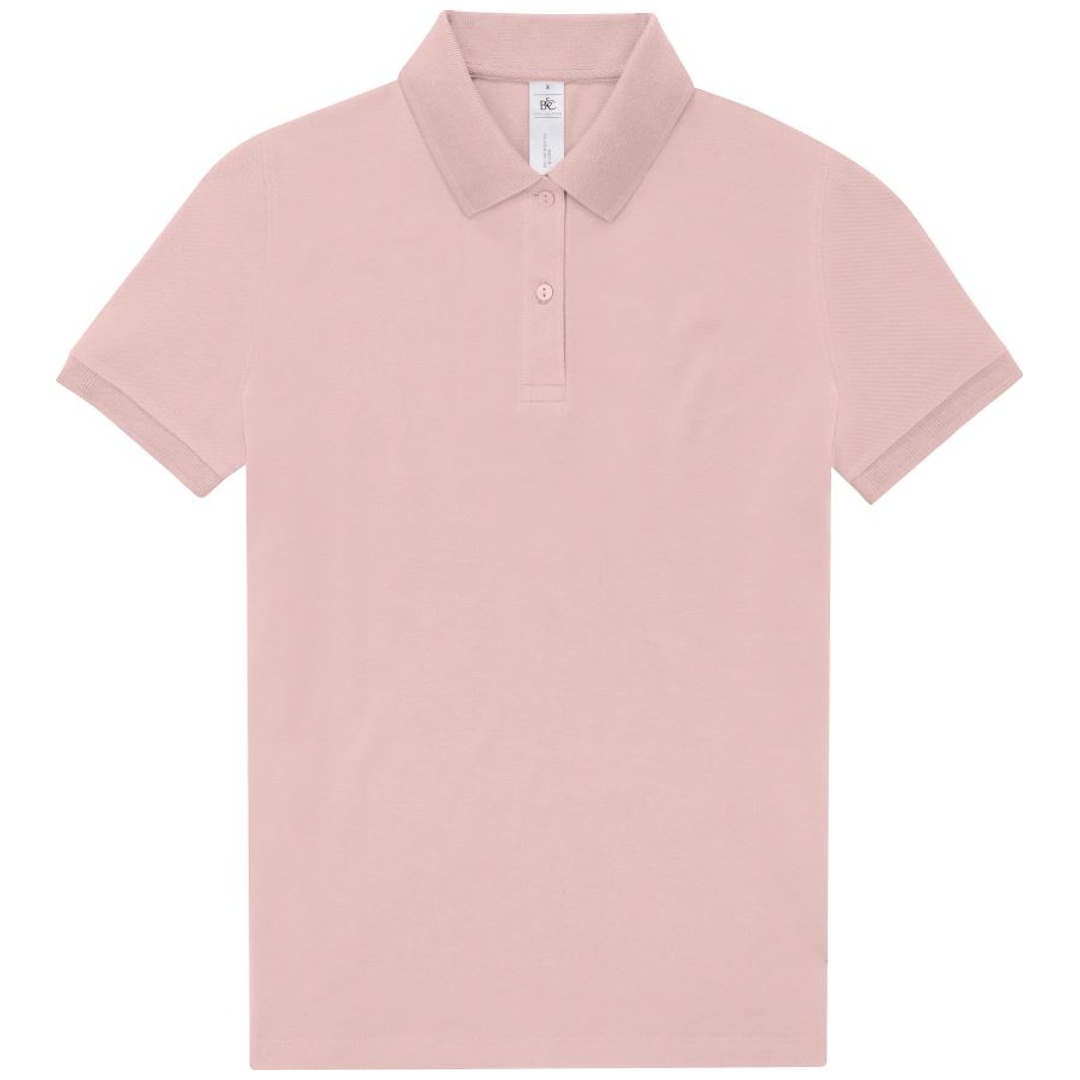 Cotton Classics-01.W463 Schweres Damen Piqué Polo Gr. XS blush pink