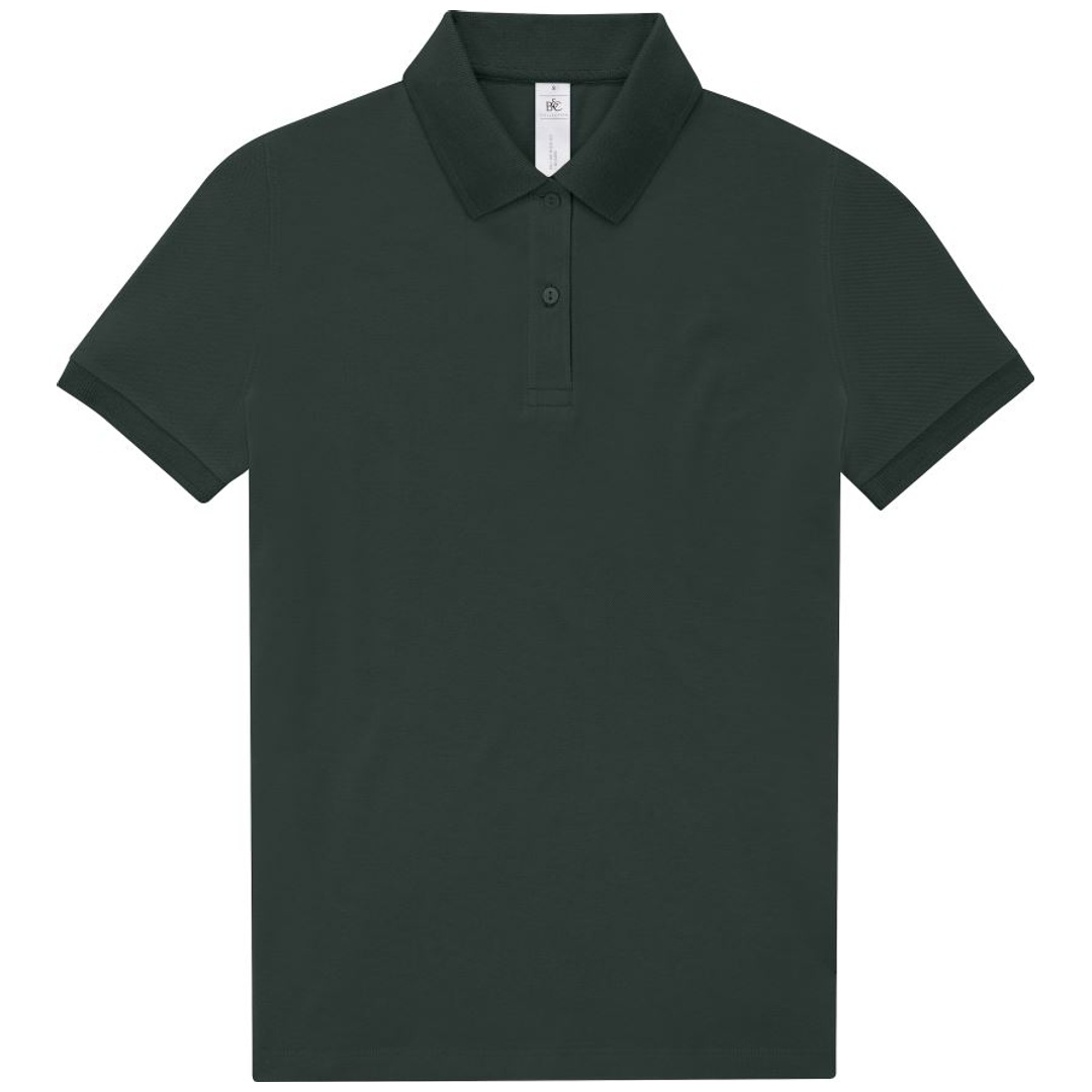 Cotton Classics-01.W463 Schweres Damen Piqué Polo Gr. 2XL dark forest