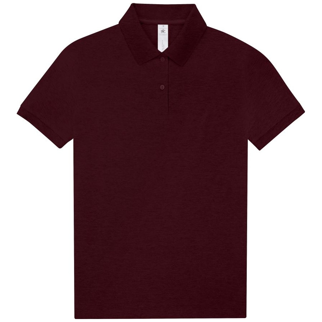 Cotton Classics-01.W463 Schweres Damen Piqué Polo Gr. S heather burgundy