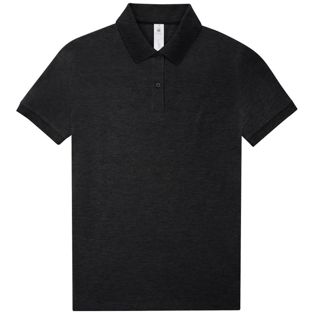 Cotton Classics-01.W463 Schweres Damen Piqué Polo Gr. S heather tarmac