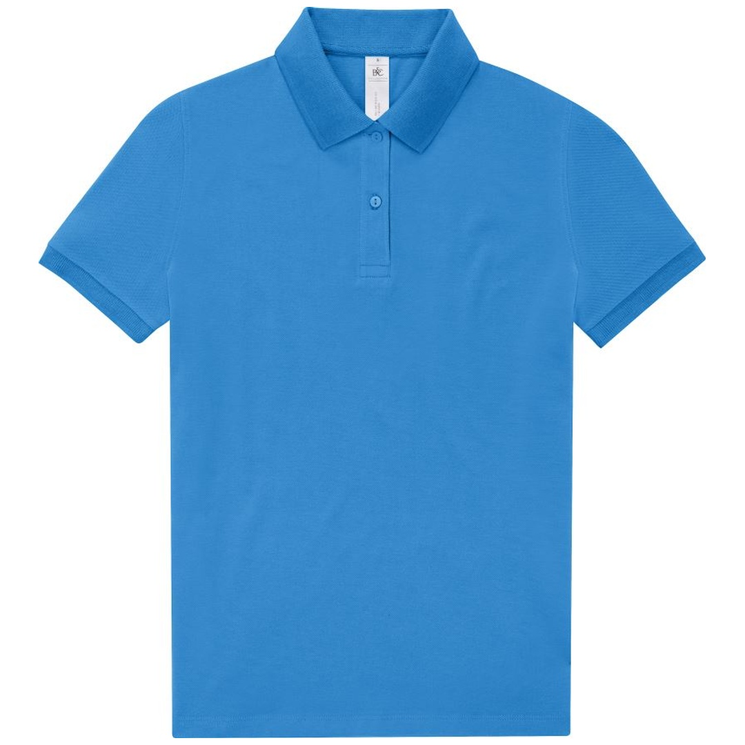Cotton Classics-01.W463 Schweres Damen Piqué Polo Gr. M lake blue