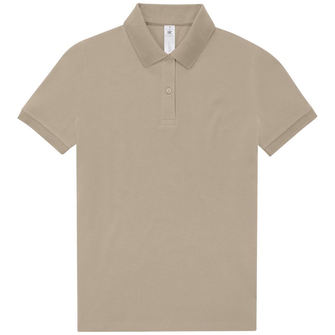 Cotton Classics-01.W463 Schweres Damen Piqué Polo Gr. L mastic