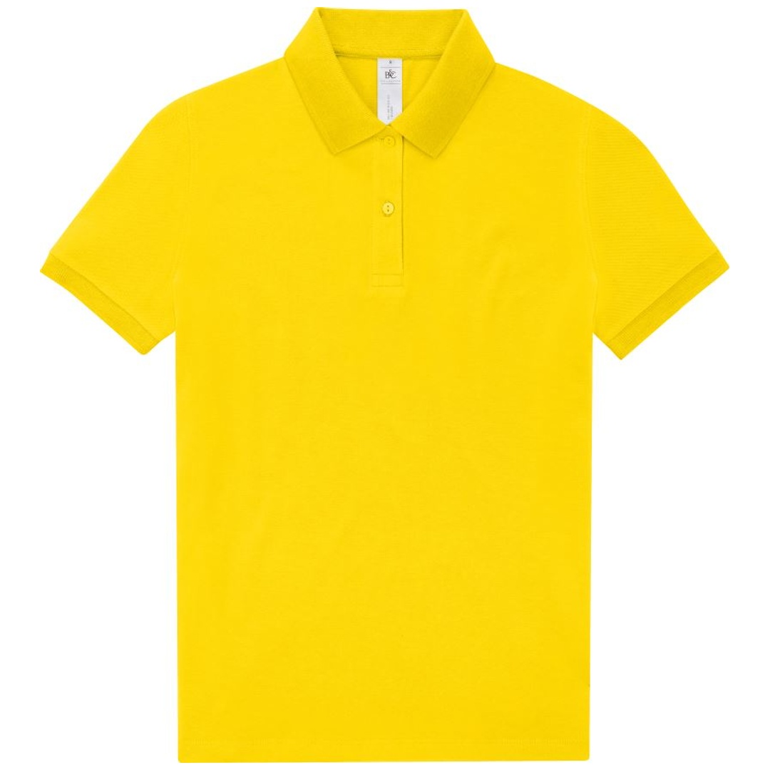 Cotton Classics-01.W463 Schweres Damen Piqué Polo Gr. 2XL mellow yellow
