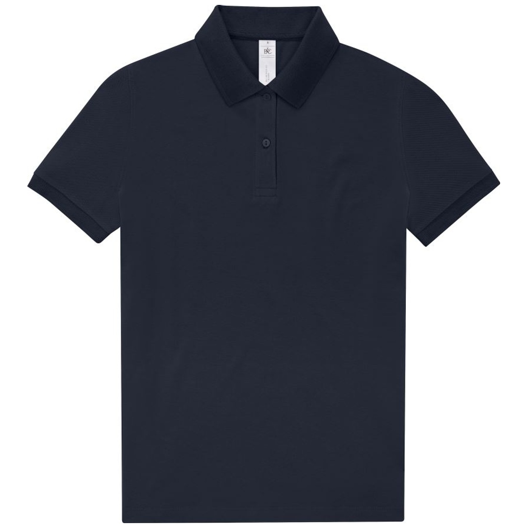 Cotton Classics-01.W463 Schweres Damen Piqué Polo Gr. S navy pure