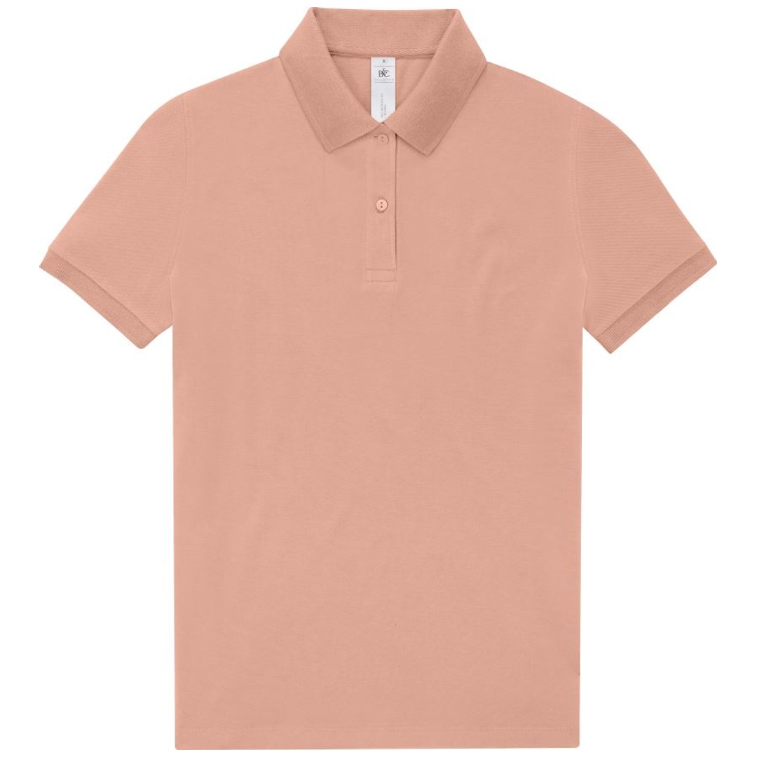 Cotton Classics-01.W463 Schweres Damen Piqué Polo Gr. M nude